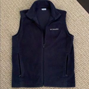 Columbia fleece full-zip vest